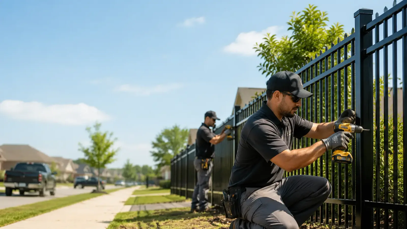 Metal Fence Installation in Topeka, KS